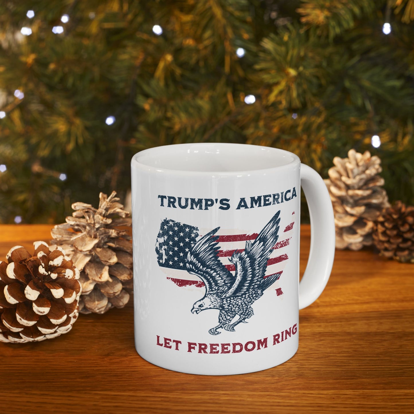 Trump's America, Let Freedom Ring Mug