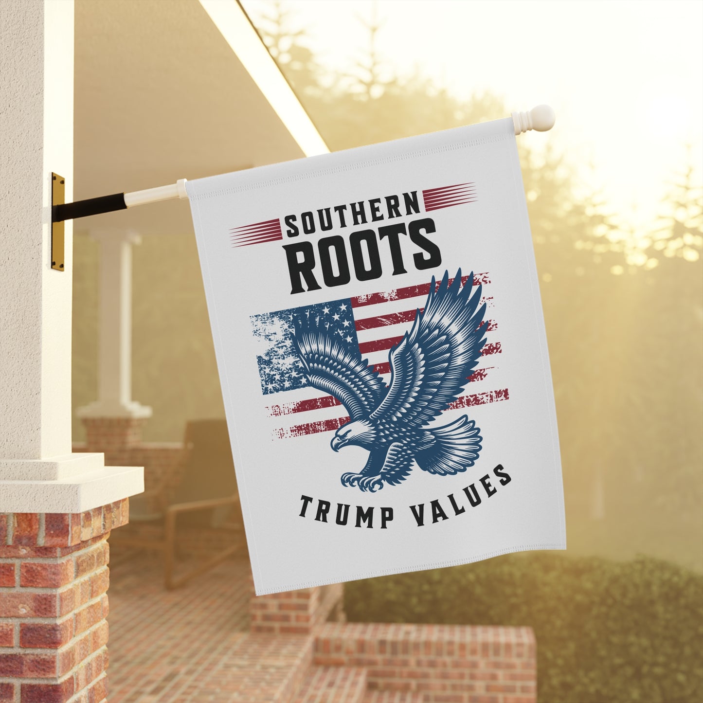 Southern Roots Trump Values Flag