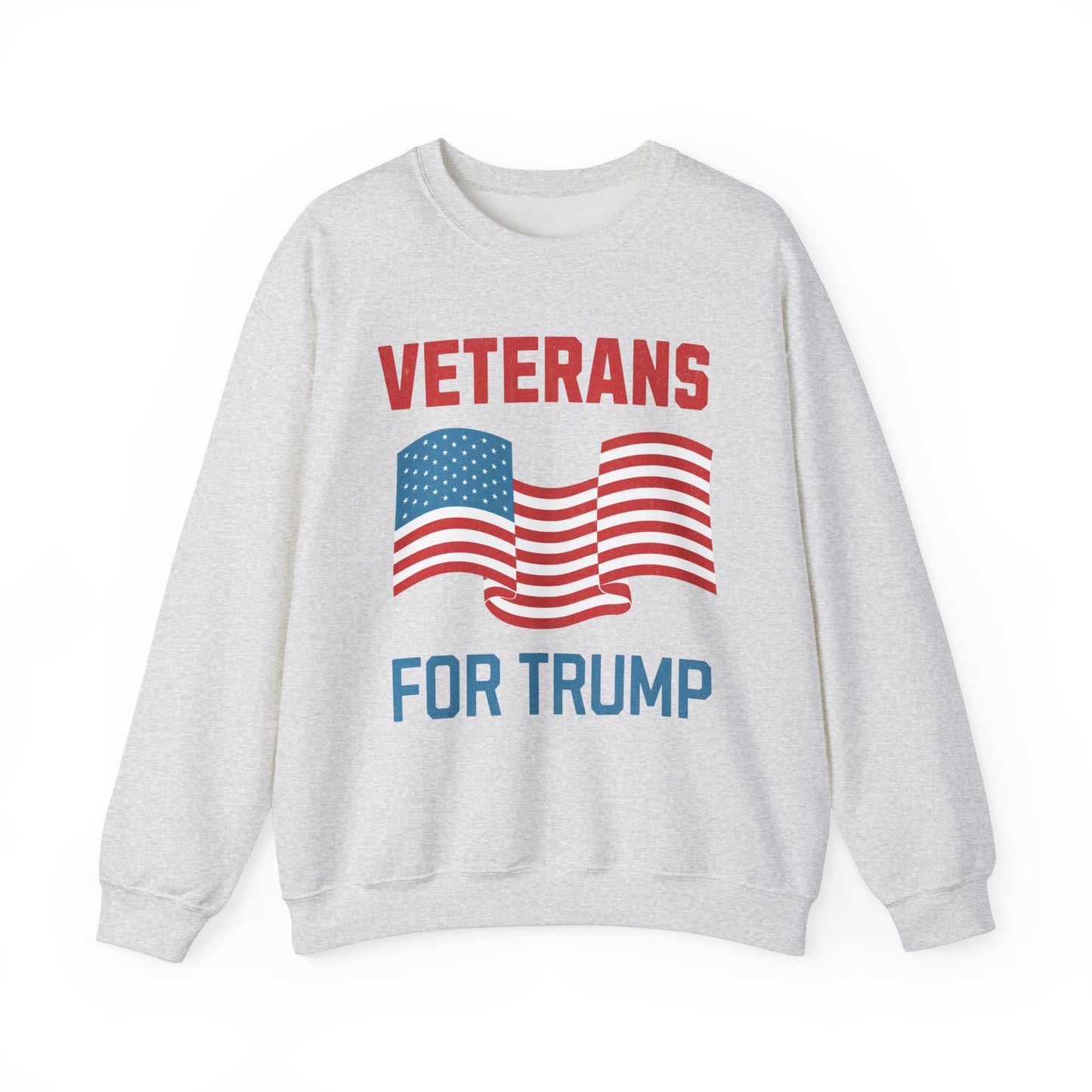 Veterans for Trump  Crewneck Sweatshirt