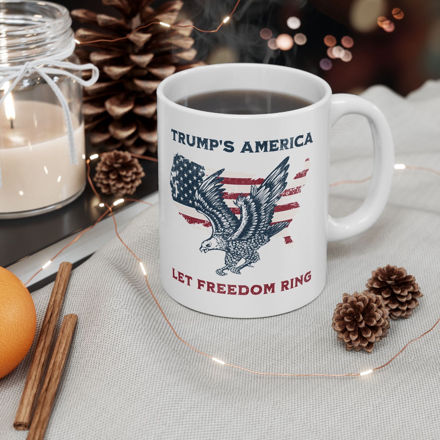 Trump's America, Let Freedom Ring Mug