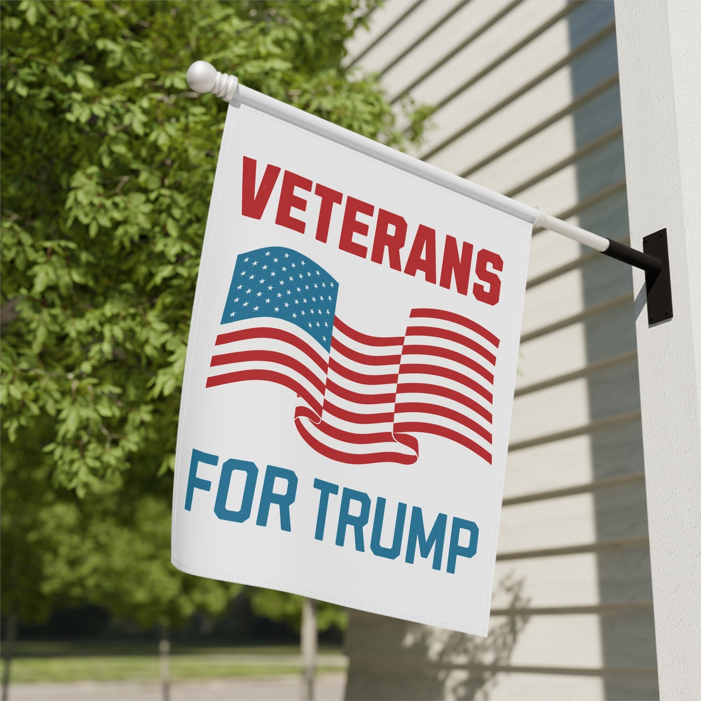 Veterans for Trump Flag