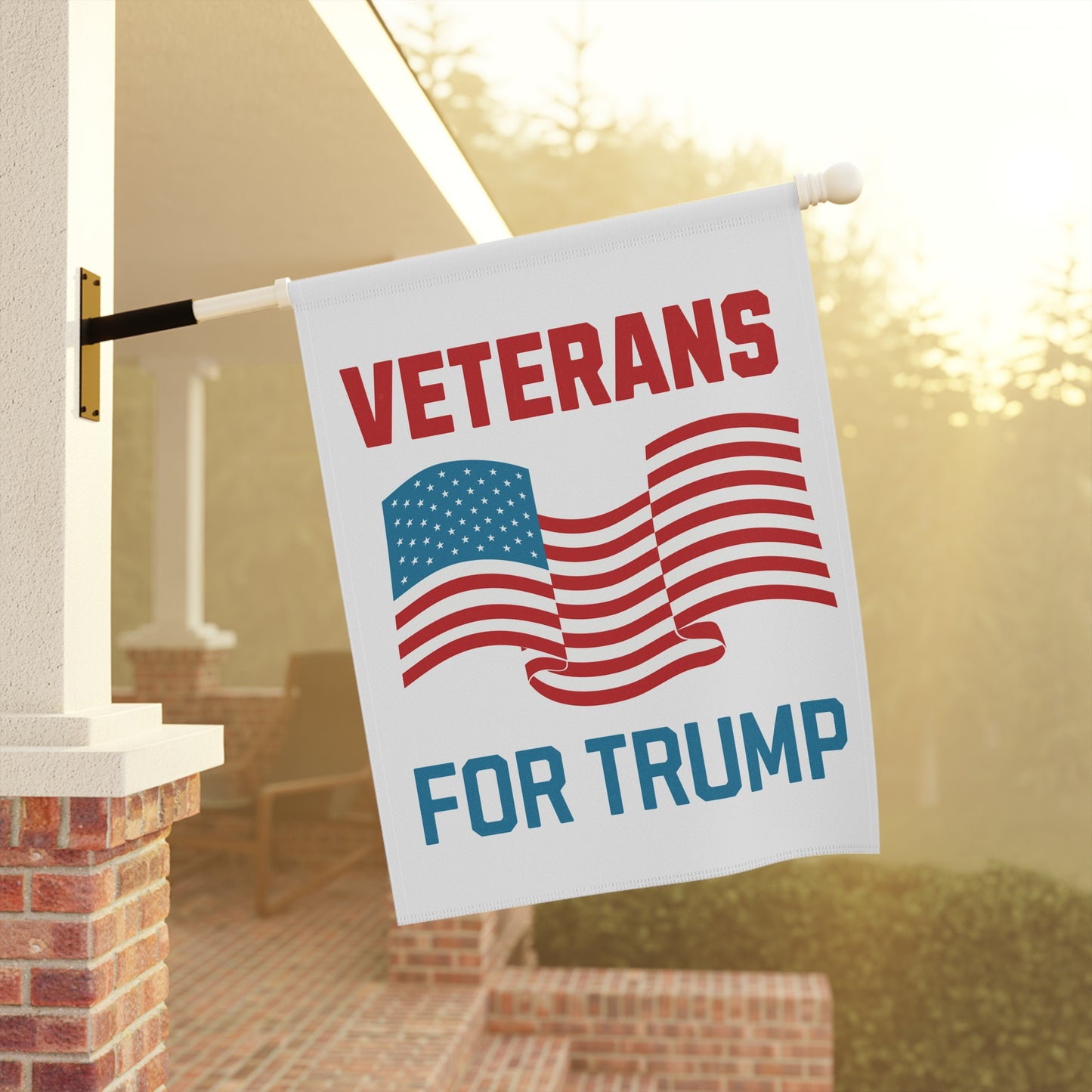 Veterans for Trump Flag