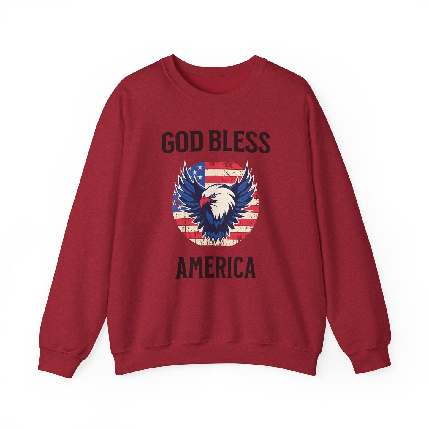 God Bless America Crewneck Sweatshirt