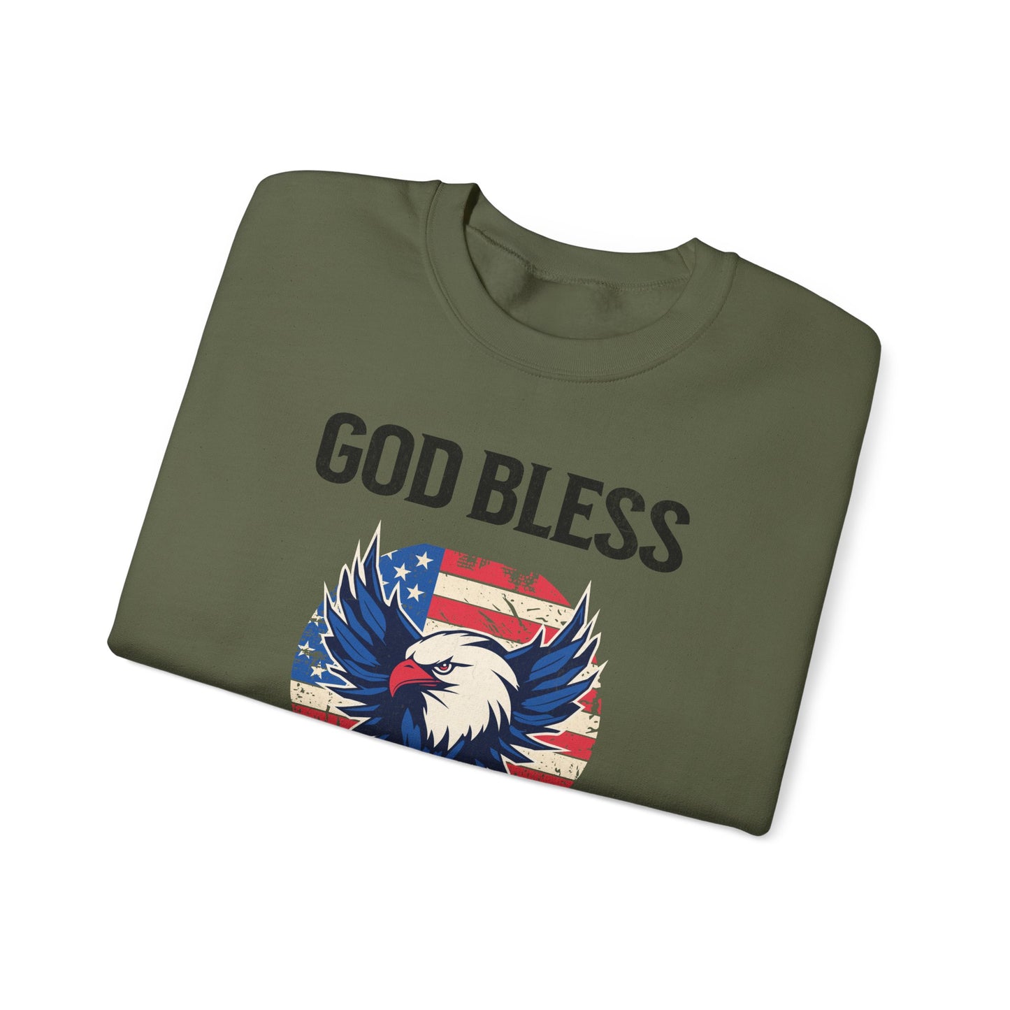 God Bless America Crewneck Sweatshirt