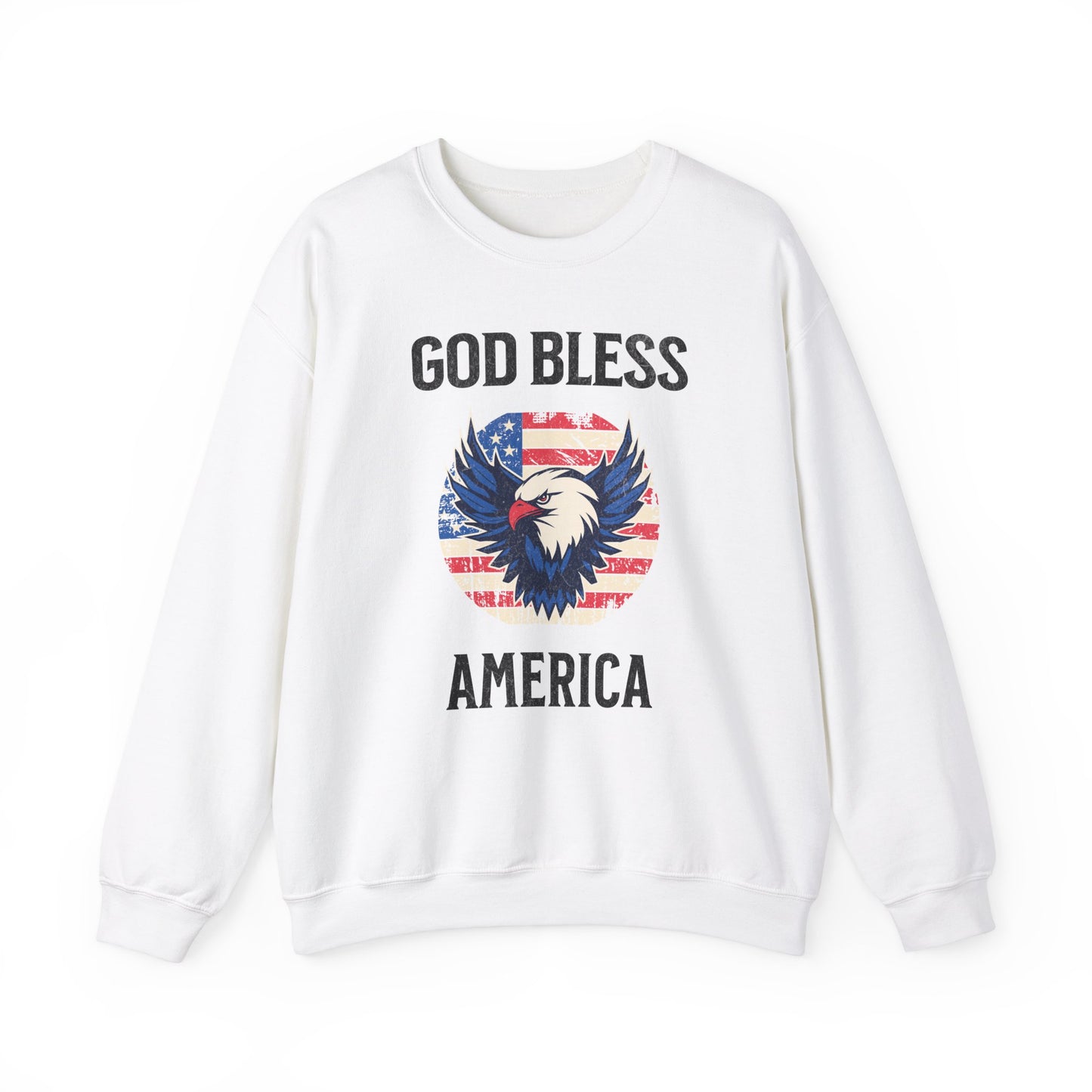 God Bless America Crewneck Sweatshirt