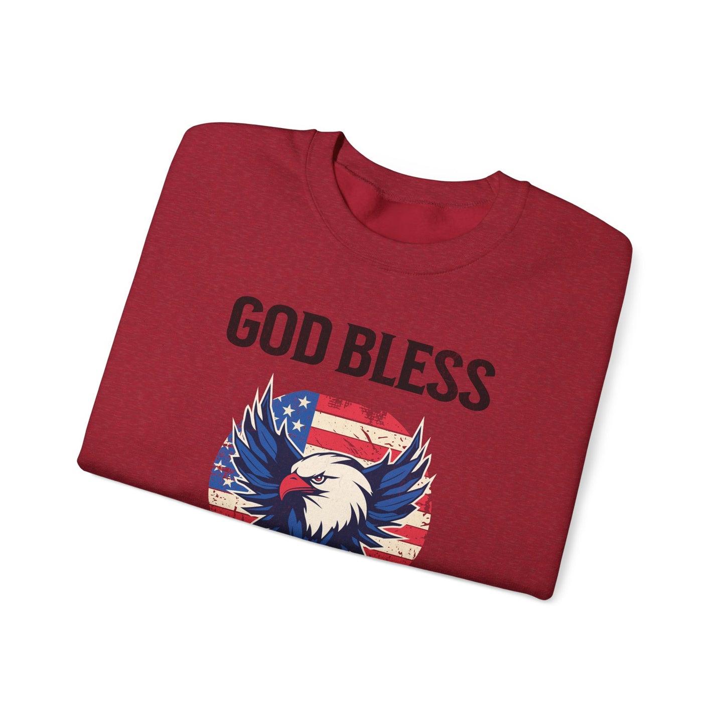 God Bless America Crewneck Sweatshirt