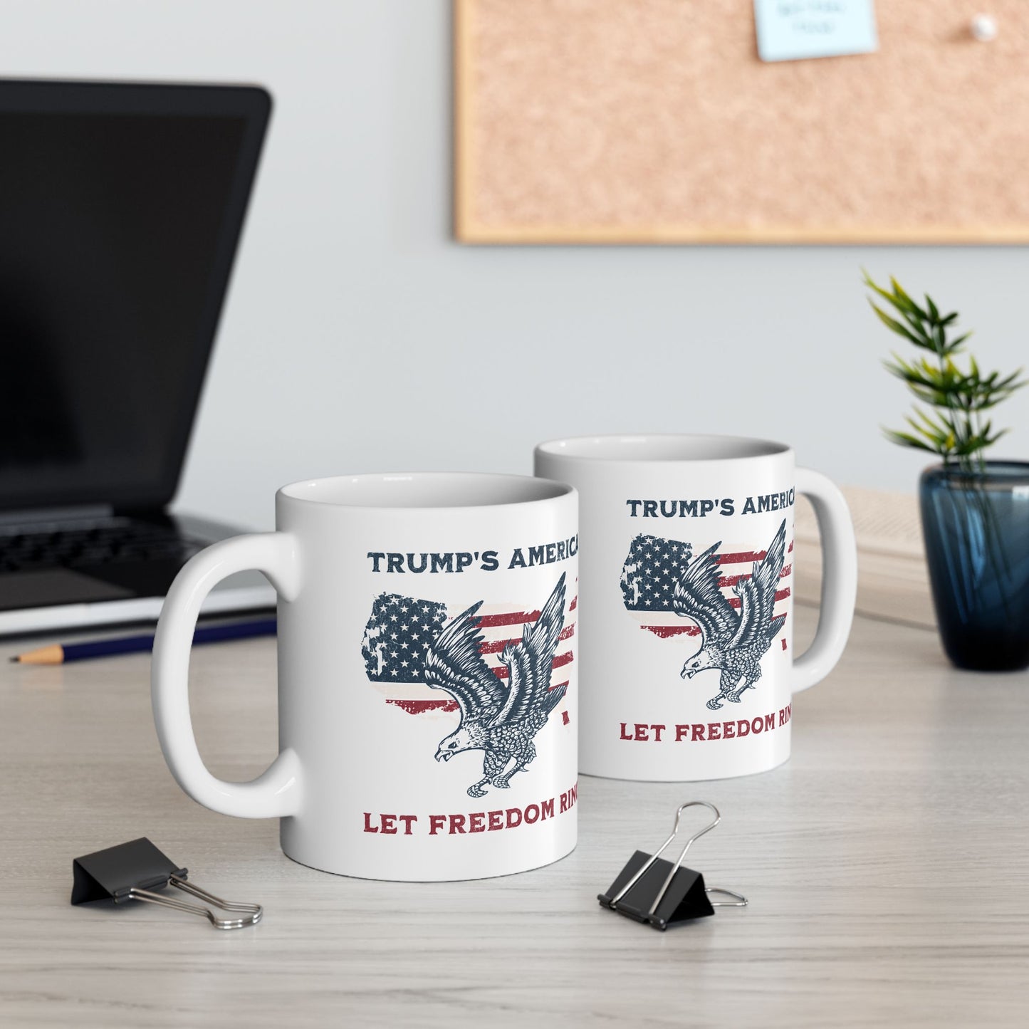 Trump's America, Let Freedom Ring Mug