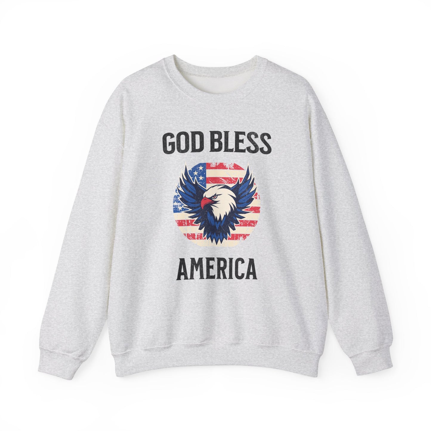 God Bless America Crewneck Sweatshirt